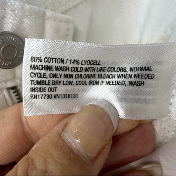 Wild Fable Women’s Size 0 White Wide Leg Cargo Jeans - Picture 7 of 16